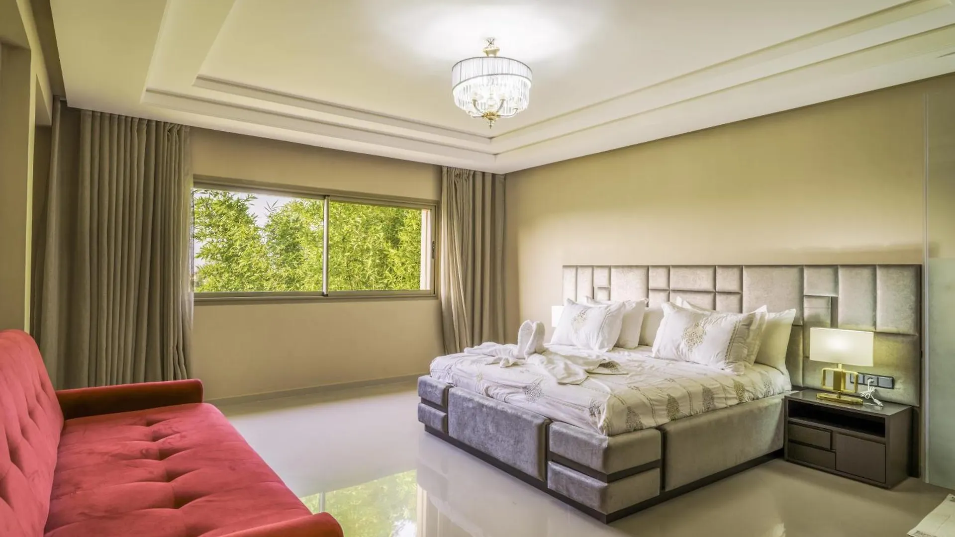Villa Naciri En Plein Golf Avec Vue Sur Atlas Marakeş