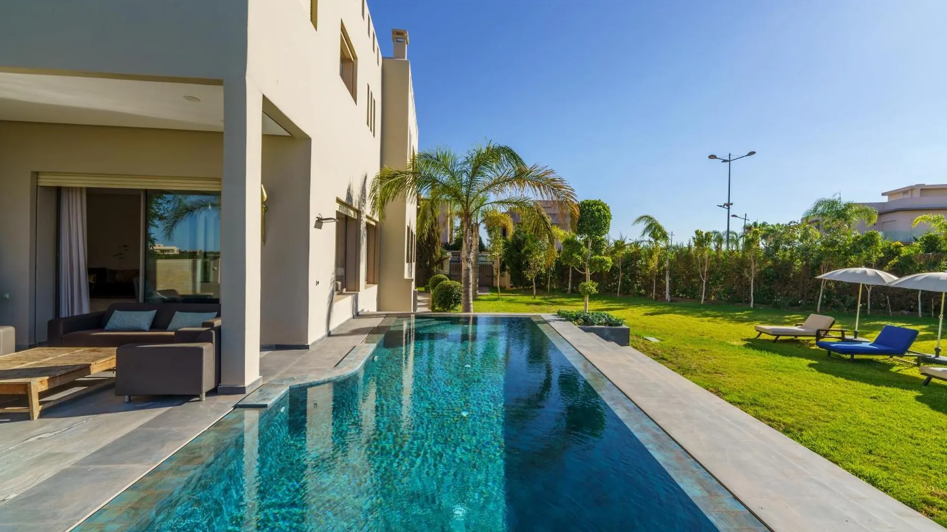 Villa Naciri En Plein Golf Avec Vue Sur Atlas Marakeş