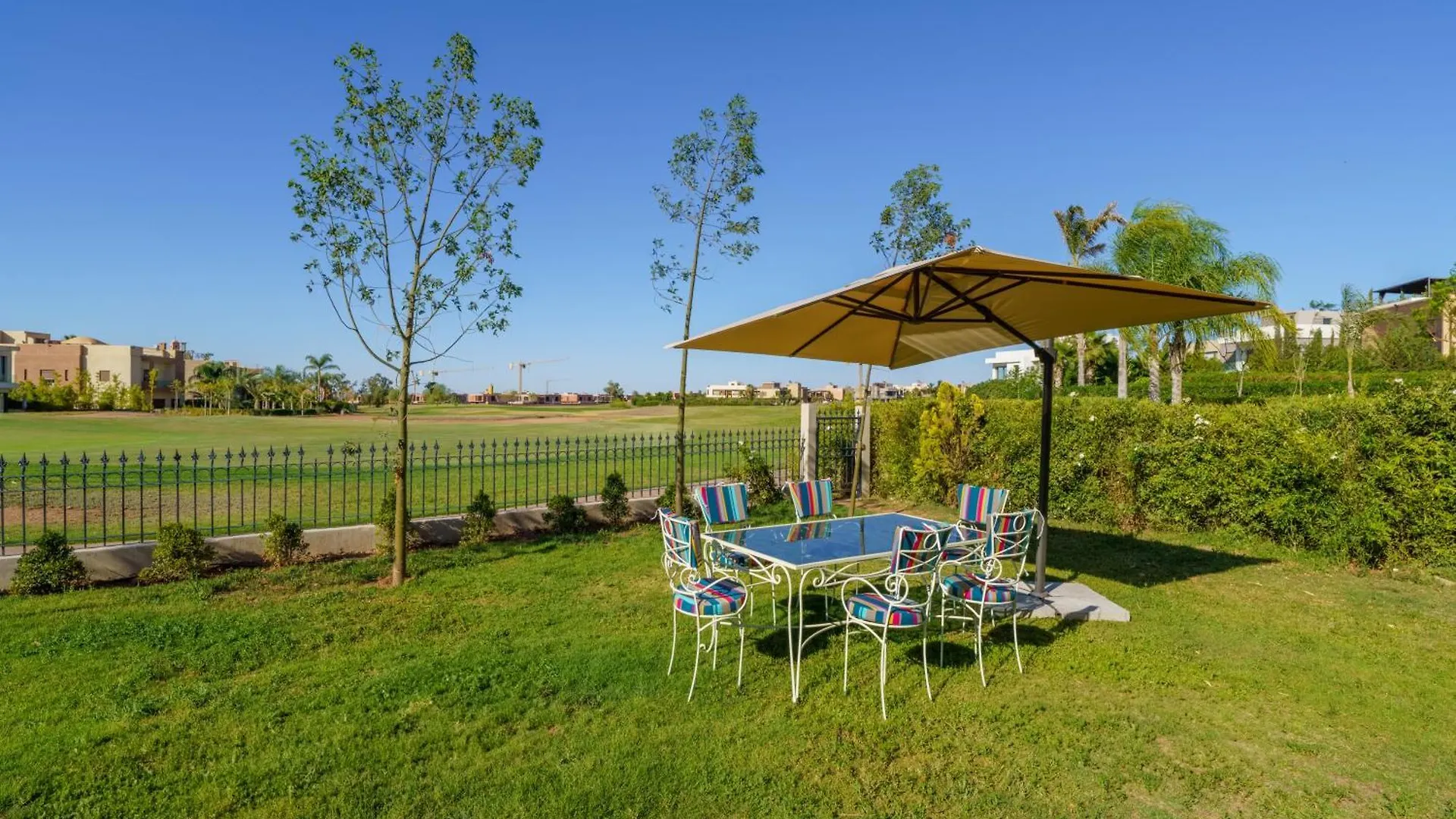 Villa Naciri En Plein Golf Avec Vue Sur Atlas Marakeş Fas