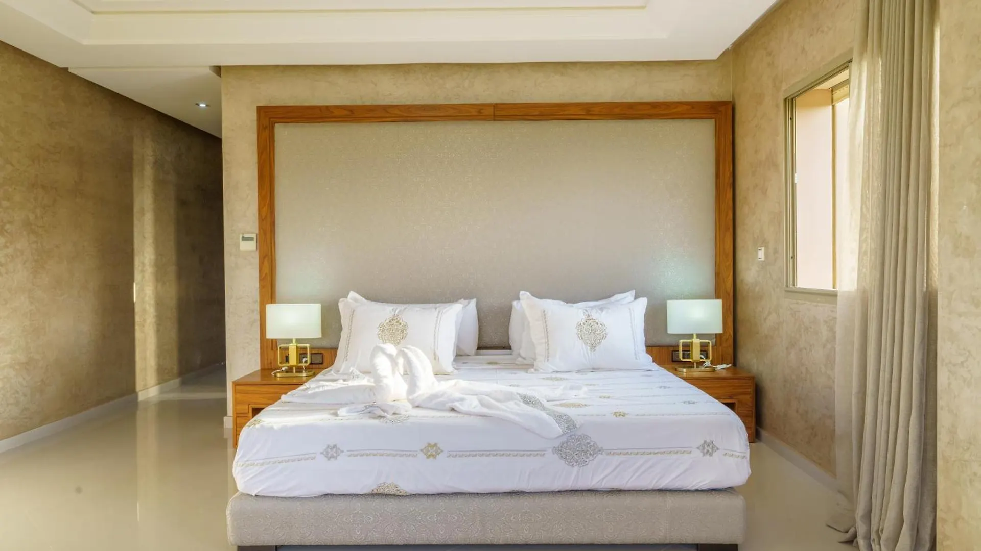 Villa Naciri En Plein Golf Avec Vue Sur Atlas Marrakesh