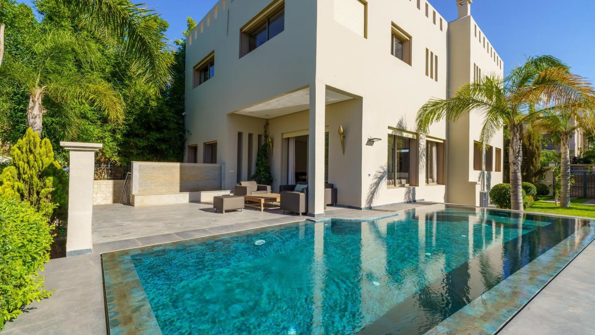 Villa Naciri En Plein Golf Avec Vue Sur Atlas Marrakesh