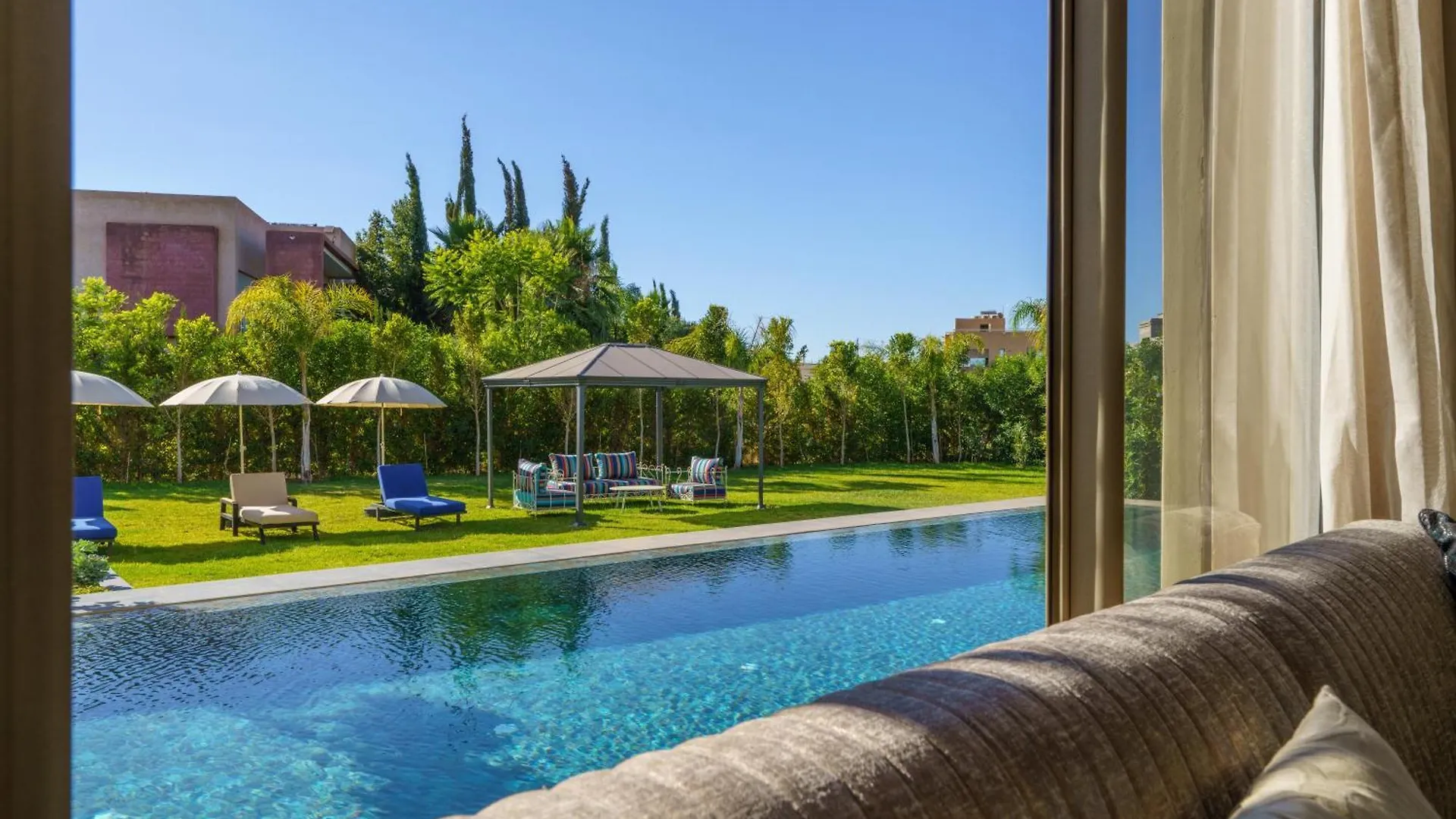 Villa Naciri En Plein Golf Avec Vue Sur Atlas Marrakesh
