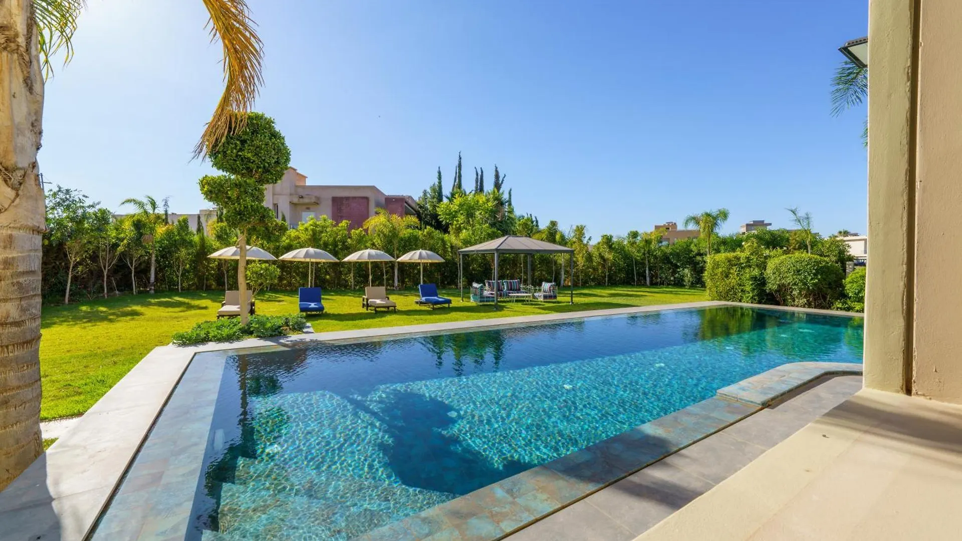 Villa Naciri En Plein Golf Avec Vue Sur Atlas Marrakesh